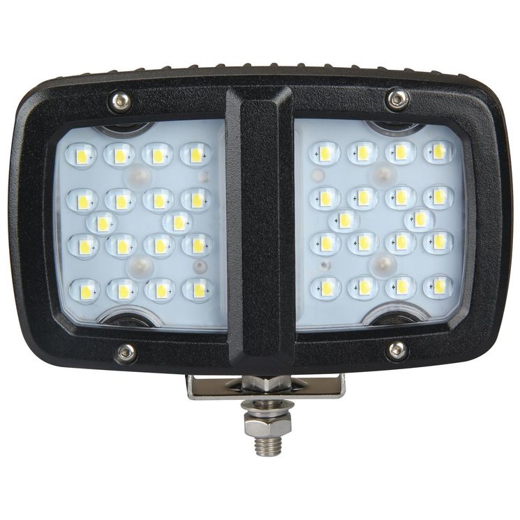 Phare de travail LED rectangulaire, pour tracteur FENDT, FORD, NEW HOLLAND, 5420 lumens, 90°