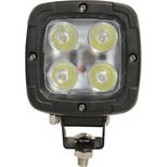 Phare de travail LED carré, pour tracteur DEUTZ FAHR, FENDT, VALMET VALTRA, 4000 Lumens