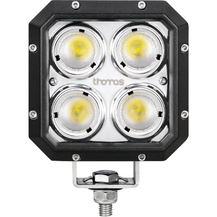 Phare de travail LED carré, pour tracteur UNIVERSEL, 7200 lumens, 40°, THOMAS LED