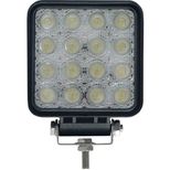 Phare de travail LED carré, pour tracteur UNIVERSEL, 4000 lumens, 80°