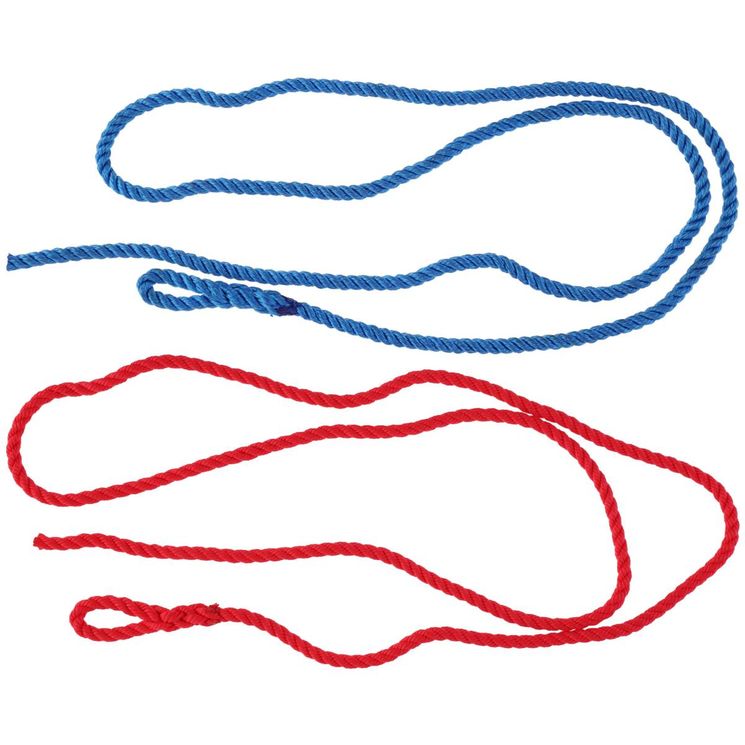 Lac de vêlage nylon rouge et bleu, 10256, KERBL, par lot de 2