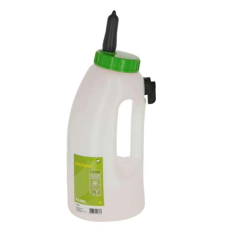 Biberon MilkyFeeder 4 litres avec tétine, clapet 3 niveaux, pour veau, 14676, KERBL