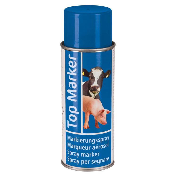 Spray de marquage Topmarker bleu, aerosol 500 ml