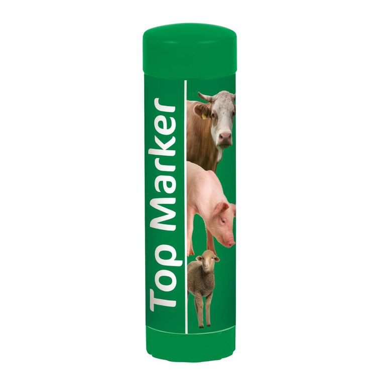 Crayon marqueur TopMarker vert, barre rotative 60 ml