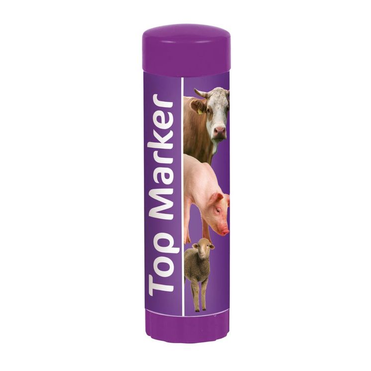 Crayon marqueur TopMarker violet, barre rotative 60 ml