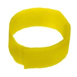 Bracelet de marquage, jaune, par lot de 10