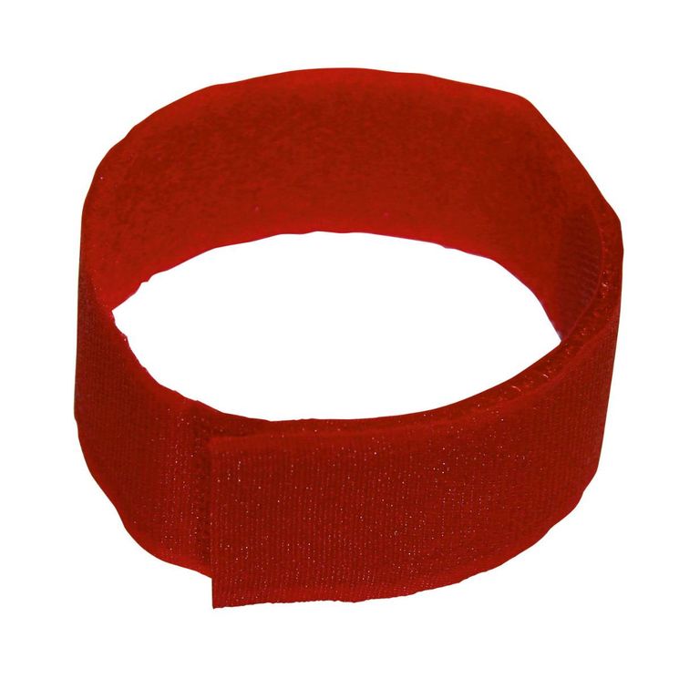 Bracelet de marquage, rouge, par lot de 10