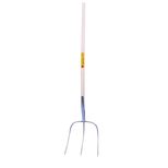 Fourche Abt Standard à fourrage 3 dents 30x30 cm avec manche en frêne non laqué 135 cm, KERBL