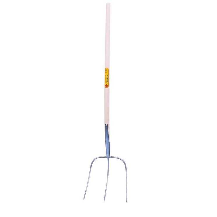 Fourche Abt Standard à fourrage 3 dents 30x30 cm avec manche en frêne non laqué 135 cm, KERBL