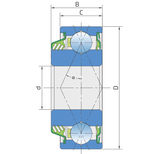 Roulement pour semoir JOHN DEERE, AA21480, pièce interchangeable