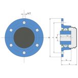 Palier pour semoir HORSCH, 24156400, pièce interchangeable