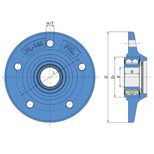 Palier Complet, 418531 - 420832, pour semoir VADERSTAD, pièce interchangeable