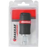 Raccord rapide femelle de sécurité passage d'air 8mm pour tuyau de 13mm - 100m³/h, DRAKKAR