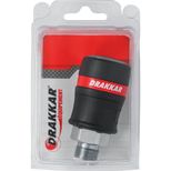 Raccord rapide femelle de sécurité passage d'air 11mm filetage mâle 1/2", DRAKKAR