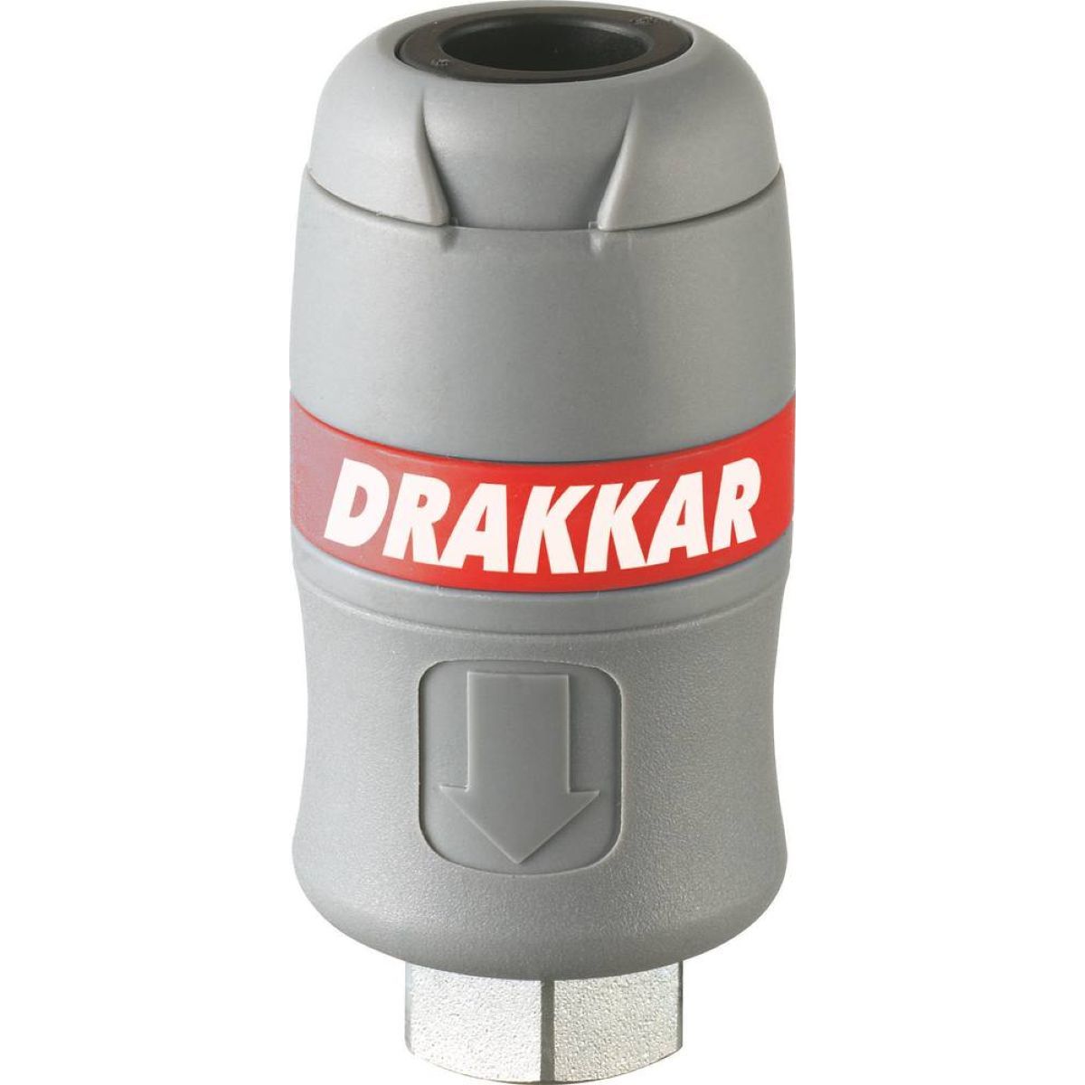 Raccord rapide femelle passage d'air 6mm filetage femelle 1/4", DRAKKAR