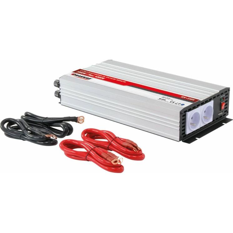 Convertisseur 12V DC/230V AC - 4000W max, onde sinusoïdale modifiée, DRAKKAR