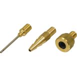 Lot de 3 embouts de gonflage laiton, 06335, STILKER