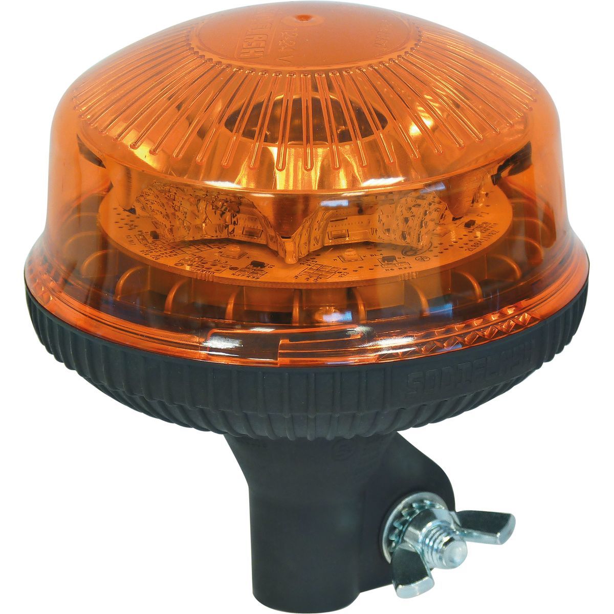Gyrophare plat rotatif et magnétique à 8 LED