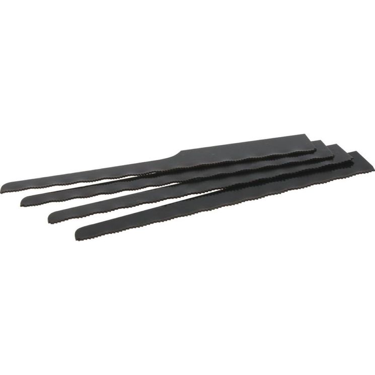 Lot de 4 lames de rechange pour scie alternative