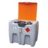 Citerne de ravitaillement fuel 210 litres, 12V 45 l/min, avec capot, CEMO