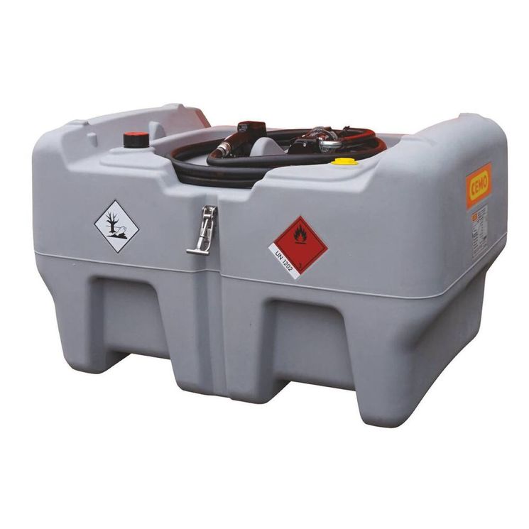 Citerne de ravitaillement fuel 440 litres, 12V 45 l/min, sans capot, CEMO