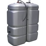 Cuve de stockage Gasoil, PEHD 1000 litres double paroi, pré-équipée, SCHUTZ