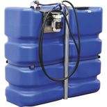 Cuve de stockage AdBlue PHED simple paroi 2000 litres, avec pompe 34 l/min et pistolet automatique, DRAKKAR