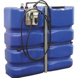 Cuve de stockage AdBlue PHED simple paroi 2000 litres, avec pompe 34 l/min, pistolet automatique et compteur, PIUSI