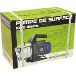 Pompe à eau de surface 1000W auto-amorçante, débit maxi 3500l/h