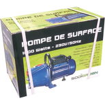 Pompe à eau de surface 1000W, 230V, débit maxi 4600l/h