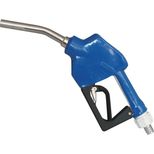 Pistolet automatique PVC AdBlue 45 l/min, bec inox, raccord tournant cannelé Ø19 mm, DRAKKAR