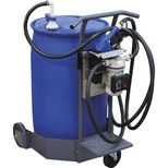 Distributeur mobile AdBlue pour fût de 220kg avec pistolet à arrêt automatique 34 l/min et pompe 230V, DRAKKAR