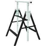 Tréteau métallique pliant, capacité 150 Kg, hauteur réglable jusqu´à 120 cm, STILKER