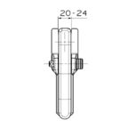 Extracteur de rotules 20-24 mm, pour véhicules légers et commerciaux, DRAKKAR