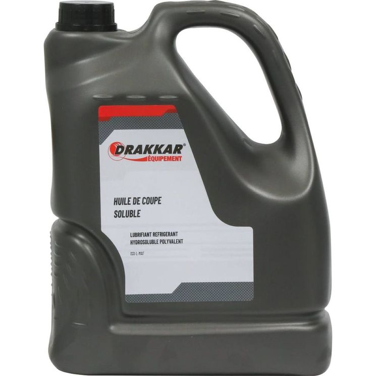 Huile de coupe pour usinage, bidon de 5 litres, DRAKKAR