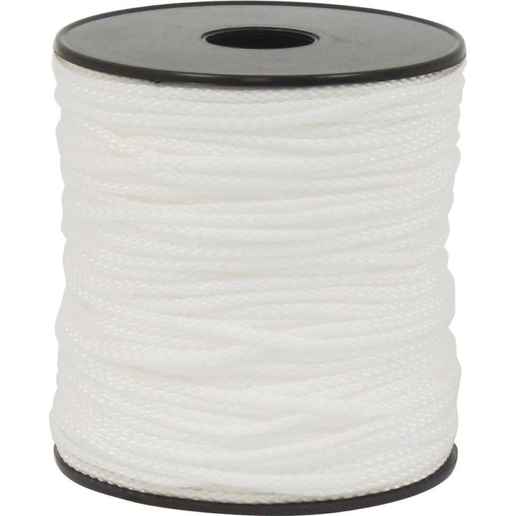 Cordage polypropylène Ø3 mm, longueur 100 mètres, corsage torsadé