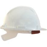 Casque de chantier 1000V, protection électrique EN50365, blanc, réglage de 54 à 65 cm