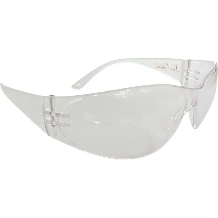 Lunettes de protection légère en polycarbonate traité anti-rayures, protection latérale monobloc