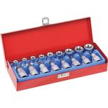 Coffret de 17 pièces douilles-douilles tournevis 1/2, DRAKKAR