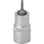 Douille tournevis 1/2 avec embout Torx percé de TT10 à TT70, longueur 55 mm, DRAKKAR