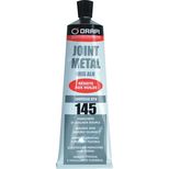 Tube joint metal mastic gris 100g, étanchéité et collage souple spécial huile, Orapi