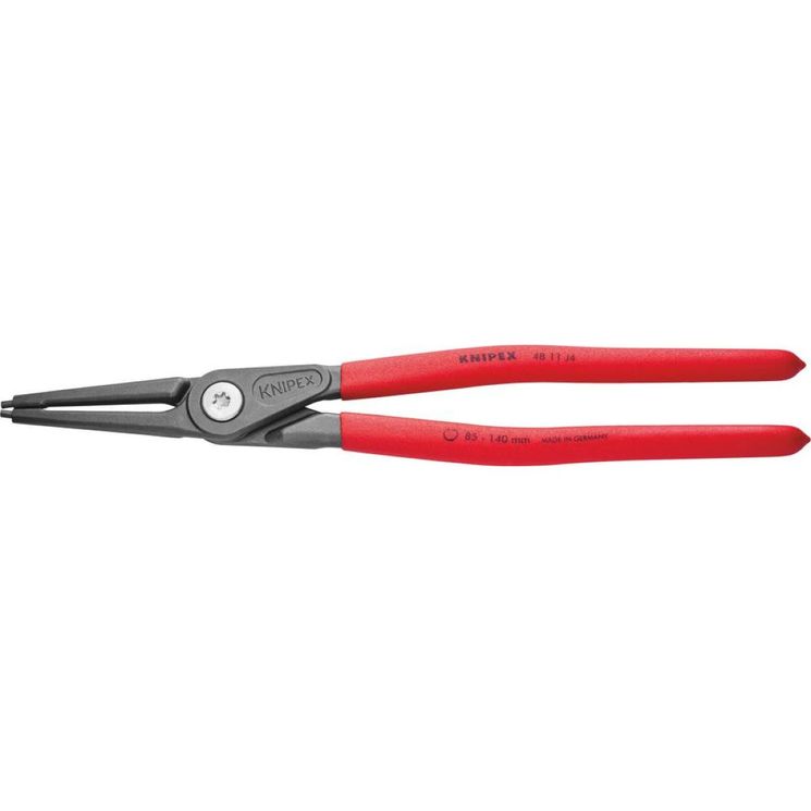 Pince de précision pointes droites 320 mm pour circlips intérieur Ø85/140 mm, 48 11 J4, KNIPEX