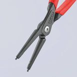 Pince de précision pointes droites 225 mm pour circlips extérieur Ø40/100 mm, 49 11 A3, KNIPEX