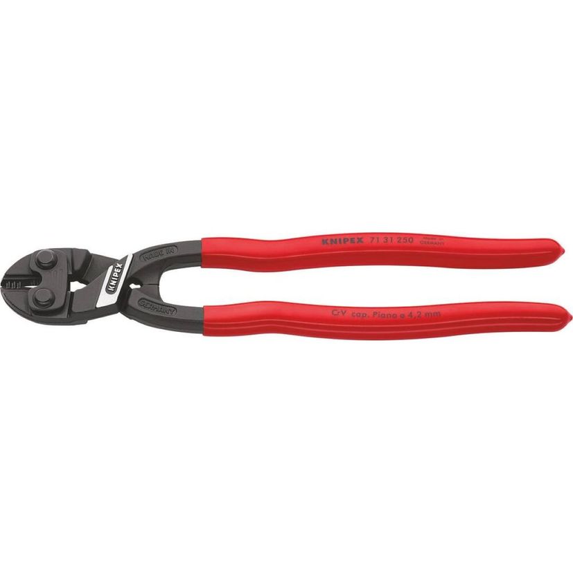 Coupe boulon compact Cobolt XL Ø4,2-4,3-6 mm, longueur 250 mm, KNIPEX