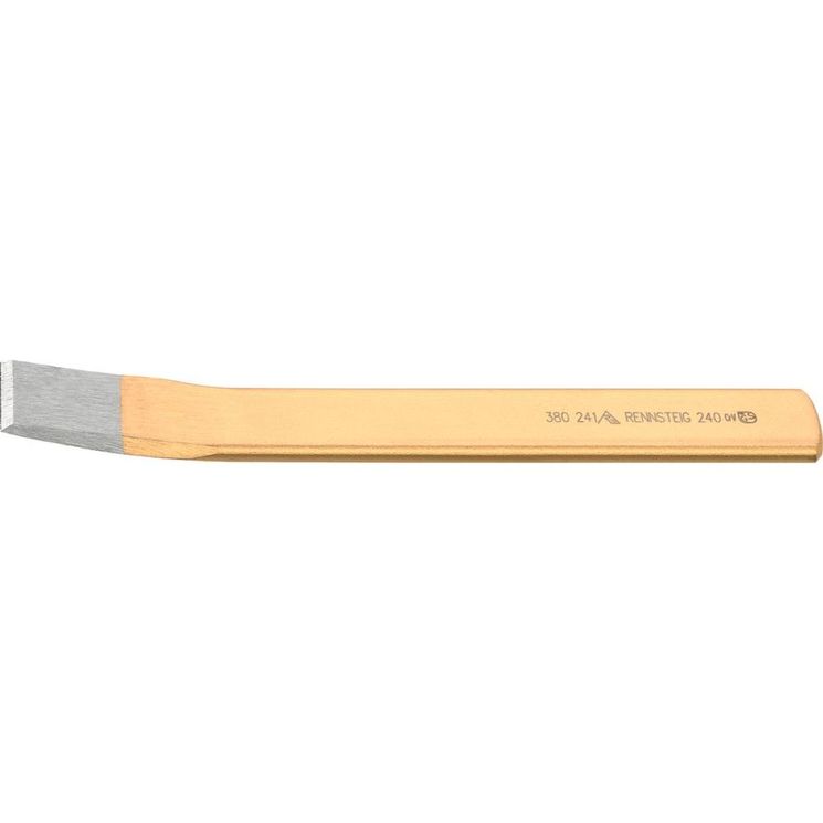 Ciseau de carrossier courbe, largeur 26x7 mm, longueur 240 mm, RENNSTEIG