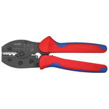 Pince à cosses rondes et connecteurs non isolés 0,5 - 10 mm², longueur 220 mm, KNIPEX, 97 52 33