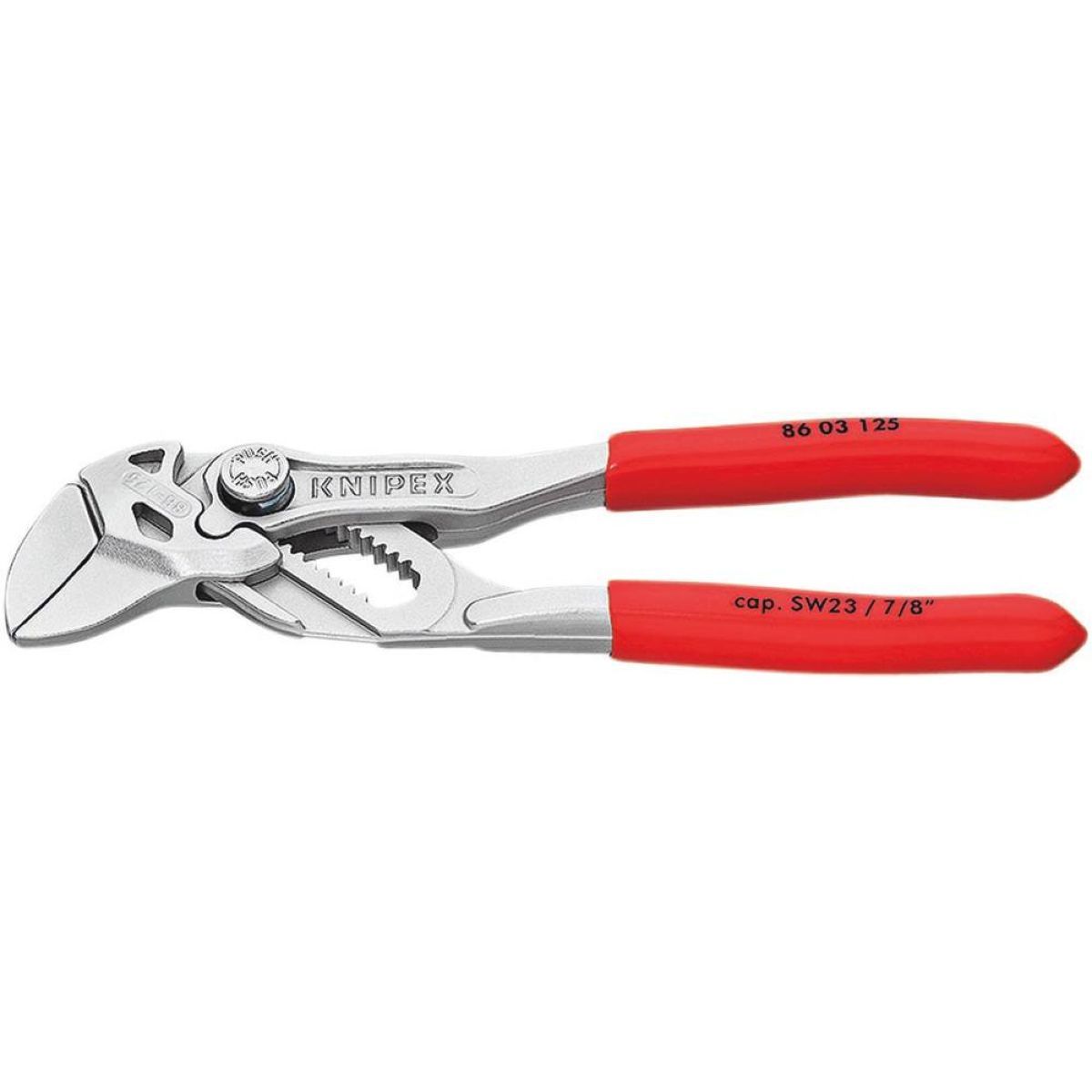 Pince clé brevetée, ouverture 23, 27, 35, 46, 60, 85 mm, KNIPEX