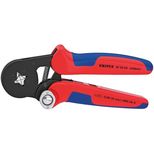 Pince à sertir auto-ajustable, section 0,08 -16 mm², position de réglage 1, KNIPEX, 97 53 04 SB