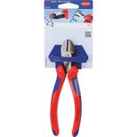 Pince coupante entrepassée X Cut, pour fil Ø2,2 mm, longueur 160 mm, KNIPEX, 73 02 160 SB