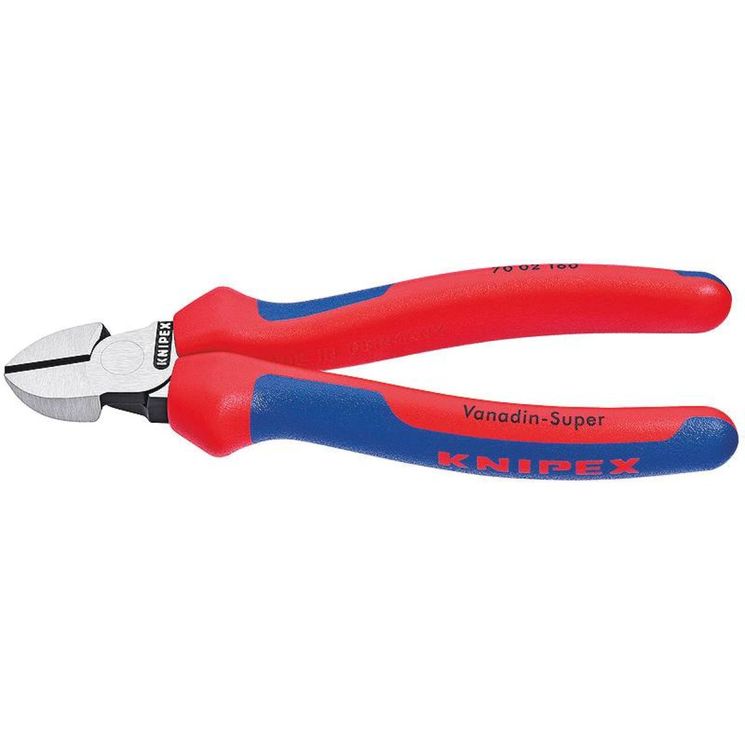 Pince coupante de côté, 140 mm, gainée bi-matière, KNIPEX, 70 02 140 SB